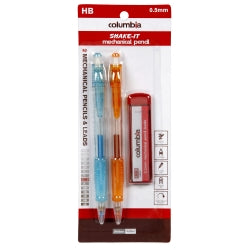 Mechanical Pencil Columbia Shake It With Leads Pk2