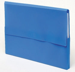 Document Wallet A3 Marbig P/P Polypick Blue