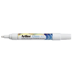 Marker Artline Glass 4Mm White