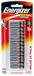 Battery Energizer Aaa Max Pk14