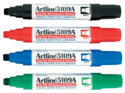 Marker W/B Artline 5109A Big Nib 10Mm Chisel Red