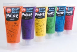 Paint Micador Easy Wash 200Ml Tube Rockin' Red