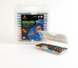 Crayons Micador Oil Pastels Pkt 24