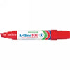 Marker Artline 100 Extra Broad Tip Red