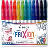 Marker Pilot Frixion Felt Tip Asst Cols Wlt12