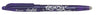 Pen Pilot Rb Frixionball Bl-Fr7 Violet W/Eraser