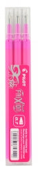 Pen Refill Pilot Frixion Ball 0.7Mm Pink Pack 3