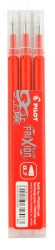 Pen Refill Pilot Frixion Ball 0.7Mm Red Pack 3