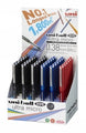 Pen Uni Rb Eye Ultra Fine Counter Display 3Doz Asst Colours