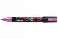 Marker Uni Posca Pc5M Bullet Metallic Pink