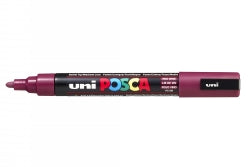 Marker Uni Posca Pc5M Bullet Tip Red Wine