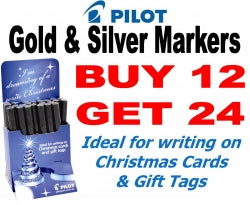 Marker Pilot Fine 24 For 12 Price Gold And Silver Deal1