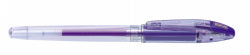 Pen Zebra Jimnie Gel Rb R/Grip Med Purple (0.7Mm)