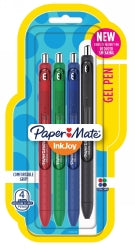 Pen Papermate Inkjoy Gel 0.7 Business Asst Pk4