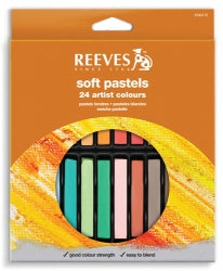 Crayons Reeves Soft Pastels Pk24