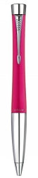 Pen Parker Urban Ballpoint Lacque Pink Chrome Trim