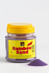 Craft Rainbow Sand Ec Non Toxic 1Kg Purple