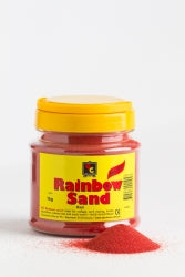 Craft Rainbow Sand Ec Non Toxic 1Kg Red