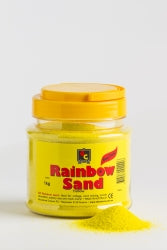 Craft Rainbow Sand Ec Non Toxic 1Kg Yellow