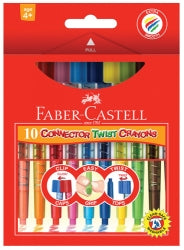 Crayons Faber Connector Twist 10'S