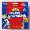 Texta Wax Hexagonal School Crayons Tx106/10/Hx