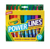 Marker Crayola Project Power Lines Scented&Vibrant Pk10
