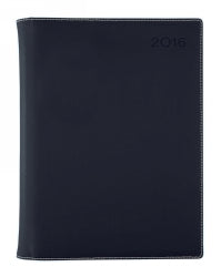 Diary Associate Ii Debden A5 Wto Padded Pu Cover Black