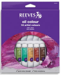 Paint Reeves Oil Colours 10Ml Tube Bx18