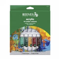 Paint Reeves Acrylic Colours 10Ml Tube Bx18