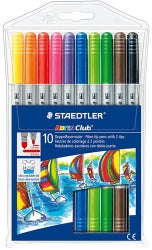 Pen Staedtler Fibre Noris Club 2 Tips Wlt10