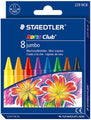 Crayons Staedtler Noris Club Wax Jumbo Pk8