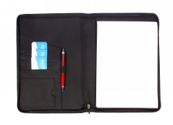 Compendium Modena A4 Zipper Black