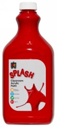 Paint Ec Classroom Splash 2 Litre Toffee Apple Red