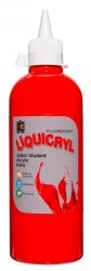 Paint Ec Liquicryl 500Ml Fluorescent Scarlett