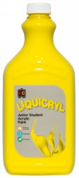 Paint Ec Liquicryl 2 Litre Brilliant Yellow