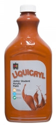 Paint Ec Liquicryl 2 Litre Burnt Sienna