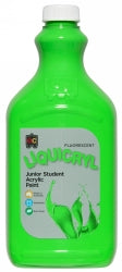 Paint Ec Liquicryl 2 Litre Fluorescent Green