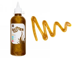 Paint Glitter Ec 500Ml Gold