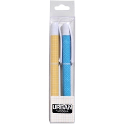 Pen Bp Urban By Modena Plastic Printed Tropical Pk2