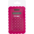 Calculator Skweek 110X113X14Mm Silicone Pink