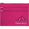 Pencil Case Skweek Large Twin Zipper Pink