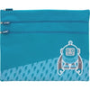 Pencil Case Skweek Large Twin Zipper Blue