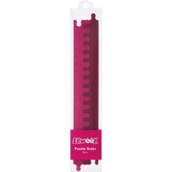 Ruler Skweek Puzzle 38Cm Pink