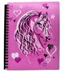 Display Book Spencil A4 Pink Horse