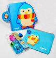 Stationery Set Spencil Pack 1 Penguin N/Book P/Case Pencils