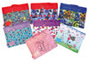 Library Book Bag Spencil A4 Assorted Boy/Girl Pk7