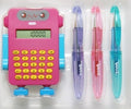 Calculator Set Spencil Robot Pink