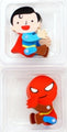 Eraser Set Spencil Super Hero 3D