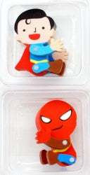 Eraser Set Spencil Super Hero 3D