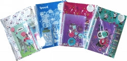 Stationery Gift Packs Kids Spencil A4 12 Asst Packs 4 Designs